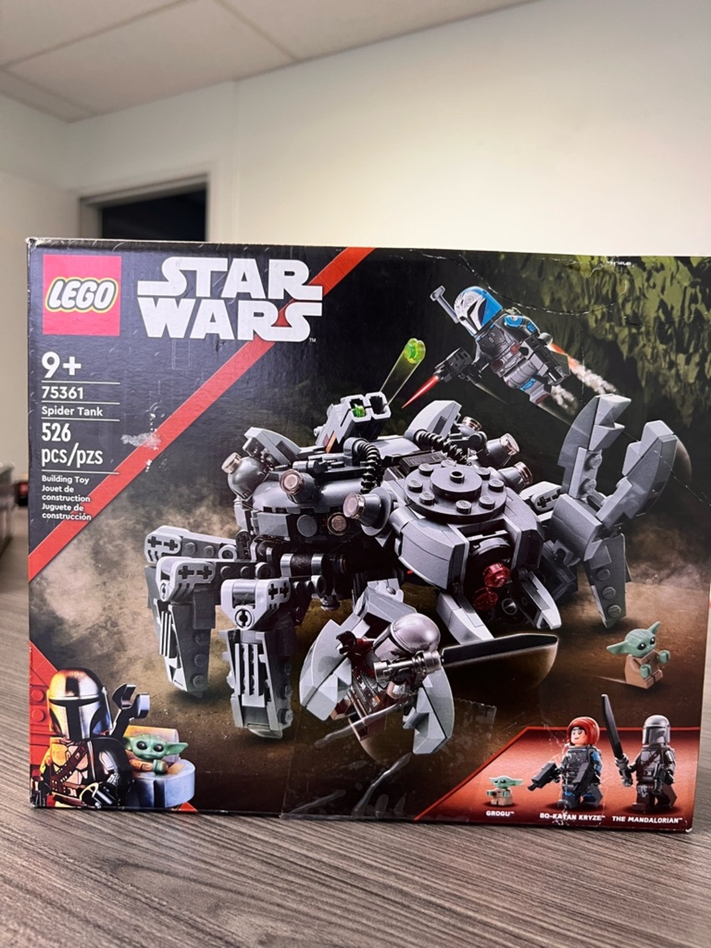 LEGO Star Wars Spider Tank 75361 - Damaged & Open Box - Inner Bags Sealed